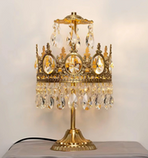 Vintage Crystal Table Light